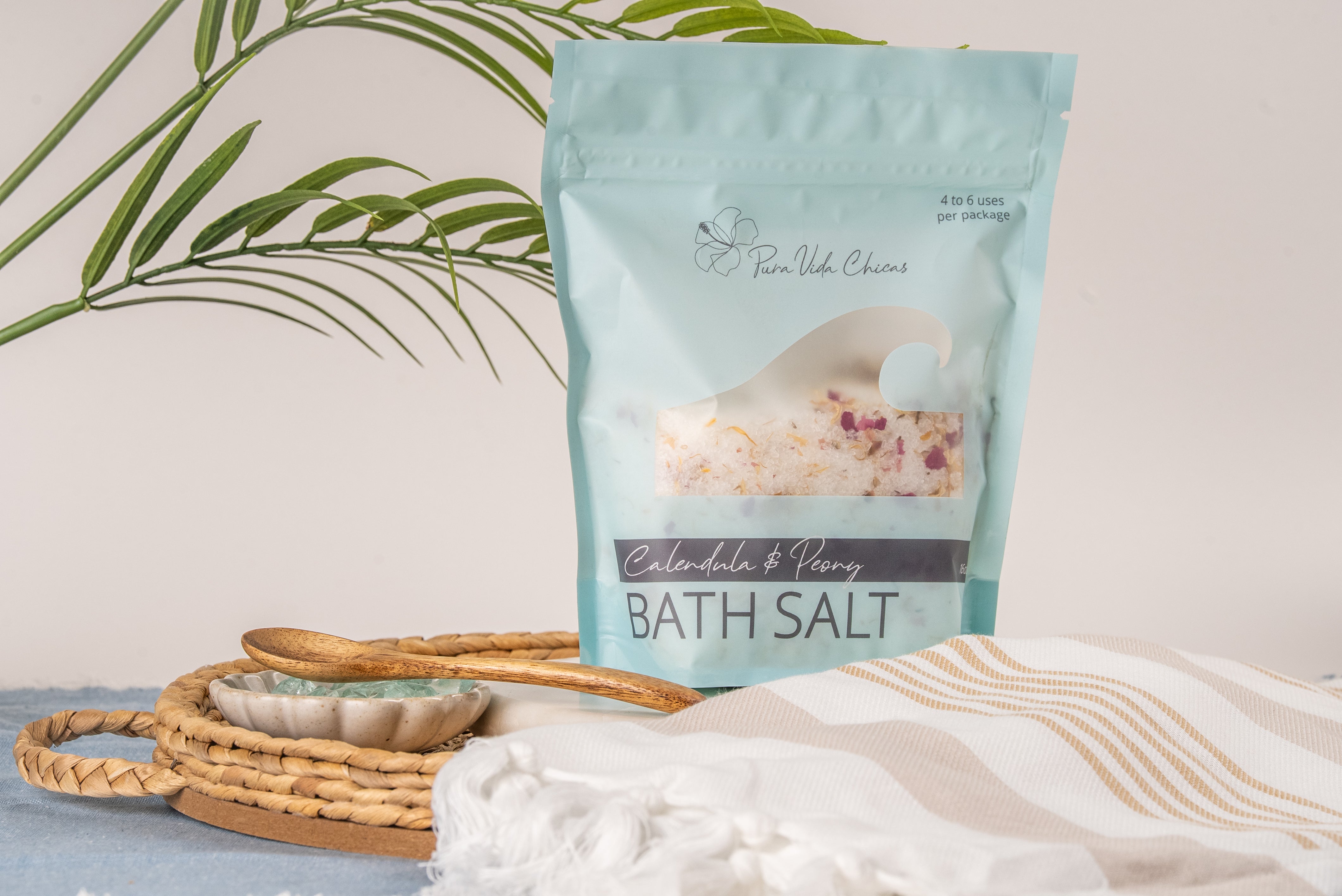 Calendula & Peony Bath Salt