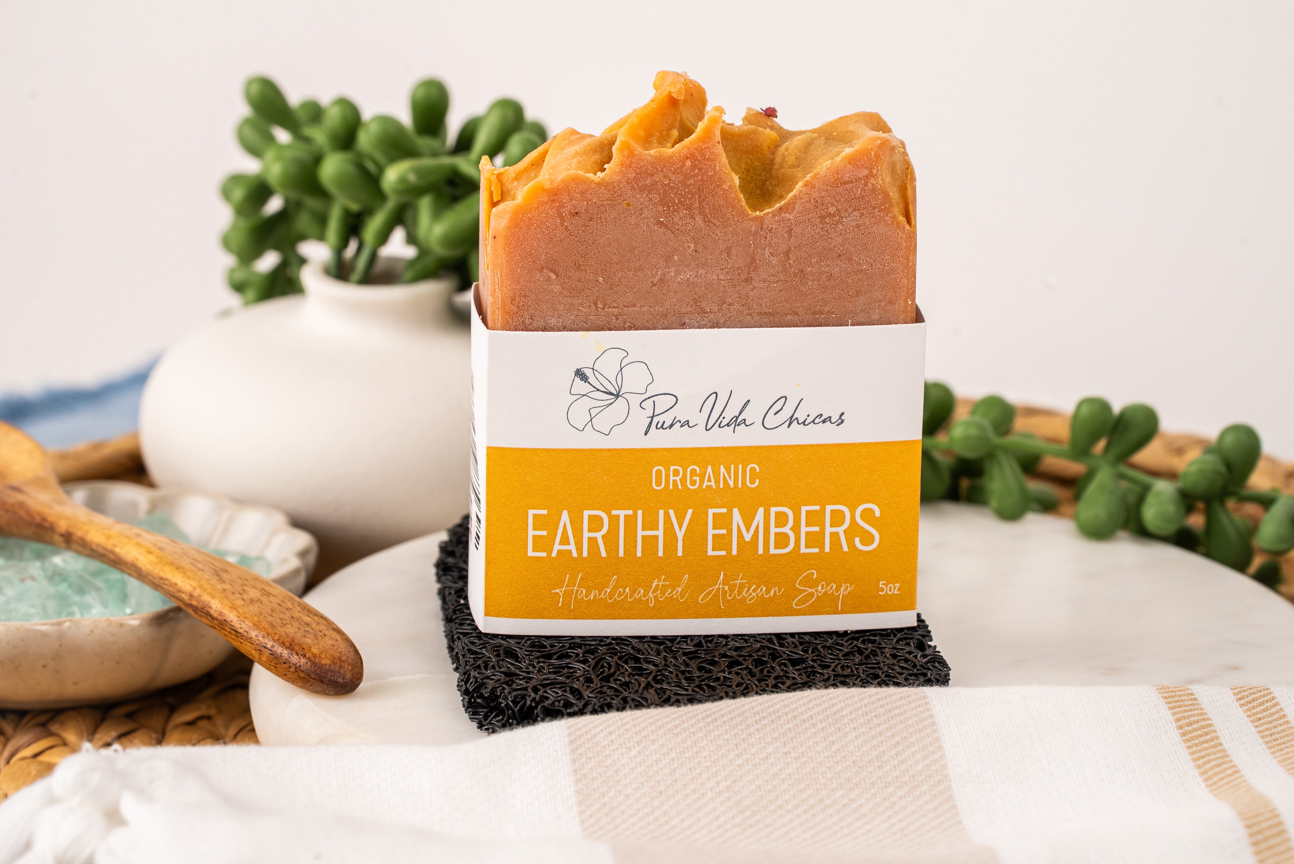 Organic Earthy Embers Soap