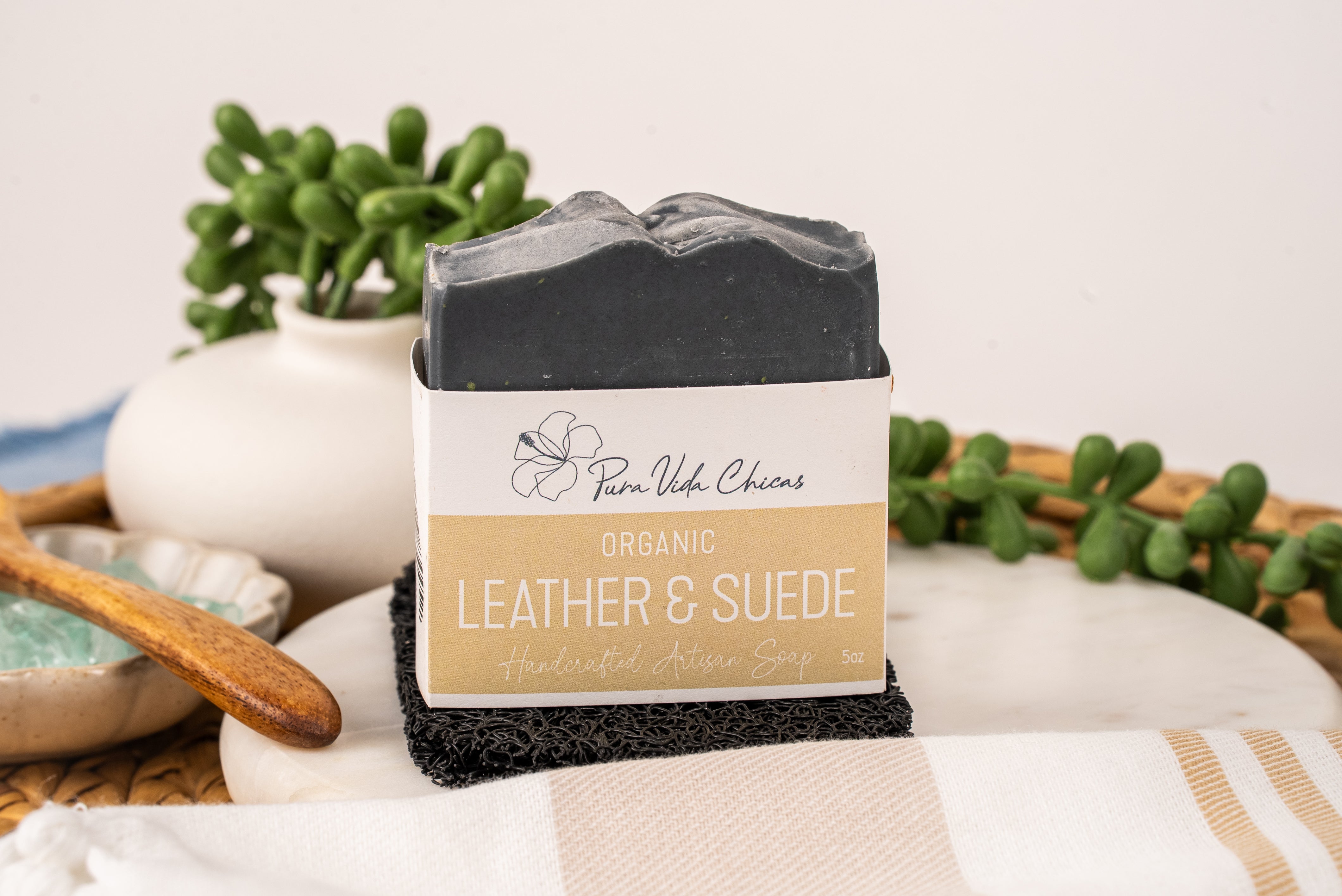 Organic Leather & Suede Soap