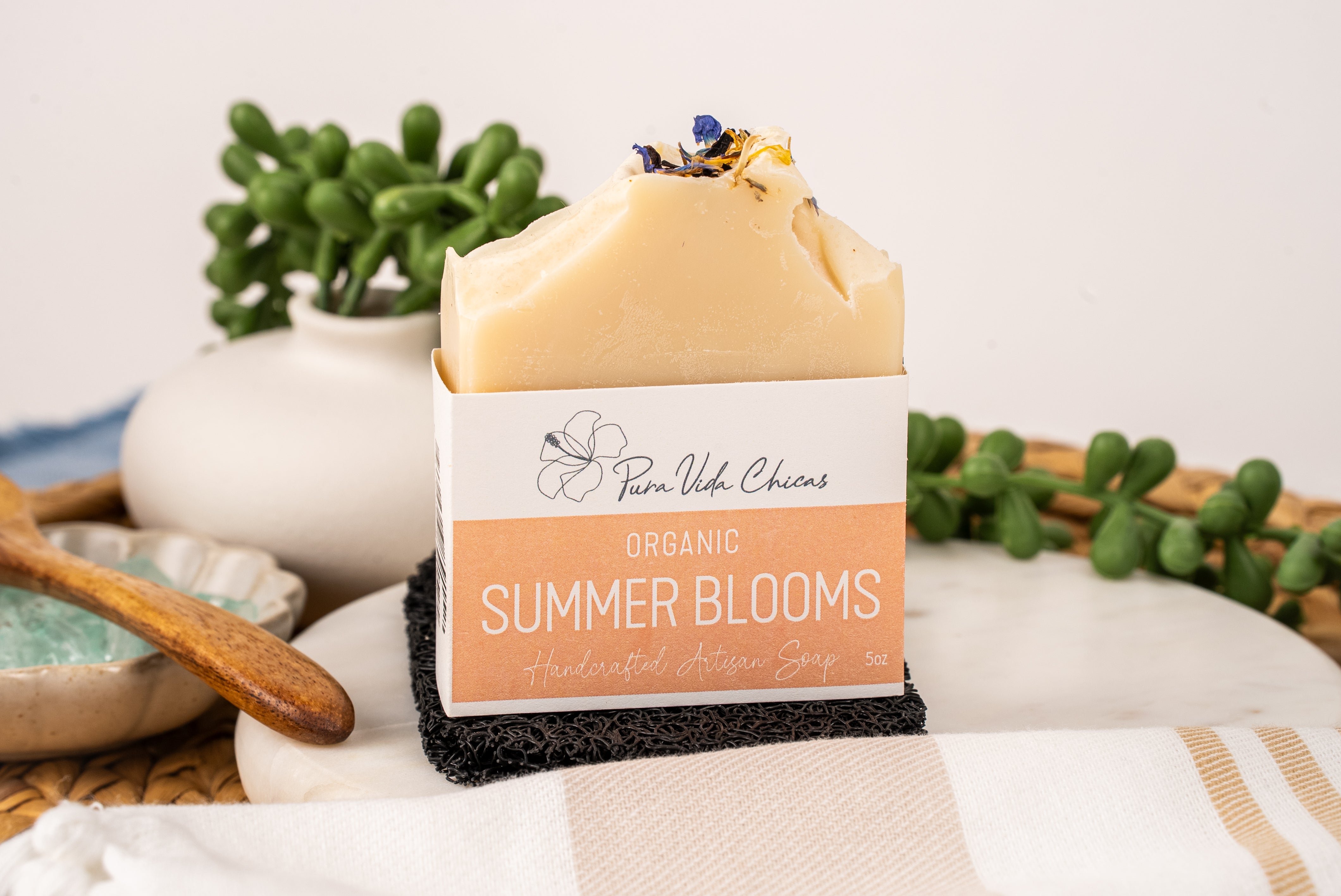 Organic Summer Blooms Soap