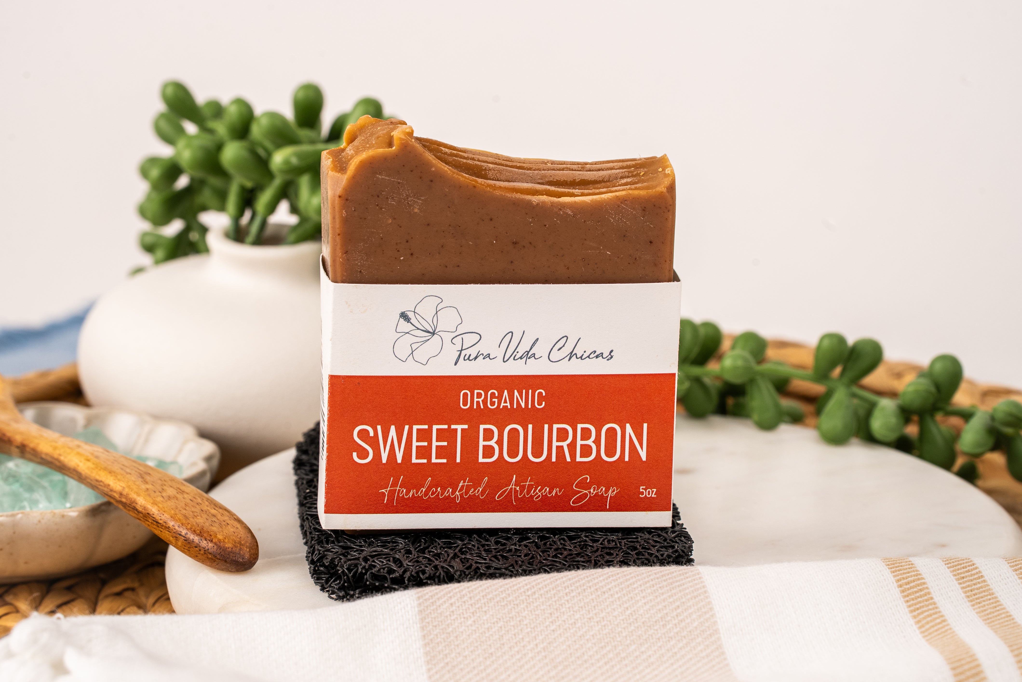 Organic Sweet Bourbon Soap