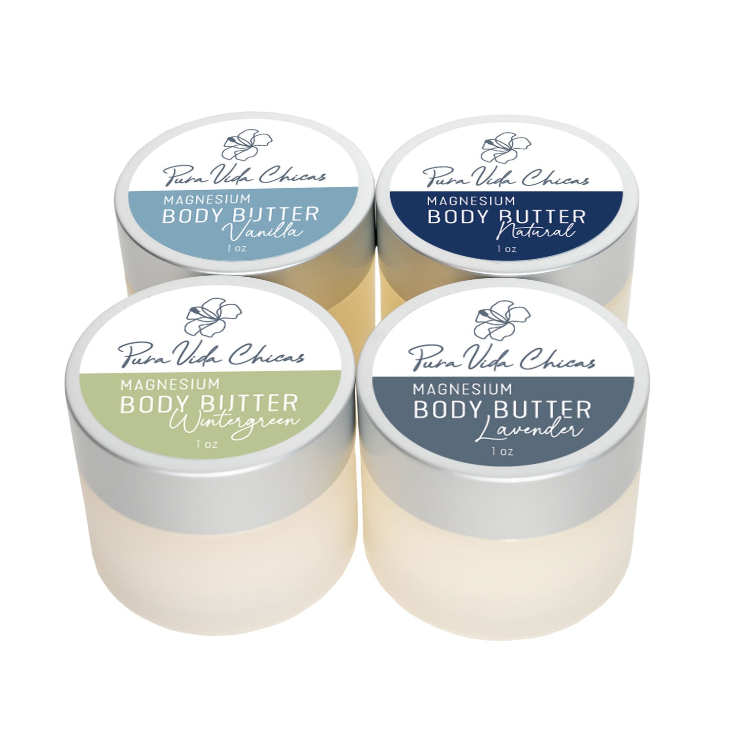 Magnesium Body Butter Sample Kit – Pura Vida Chicas