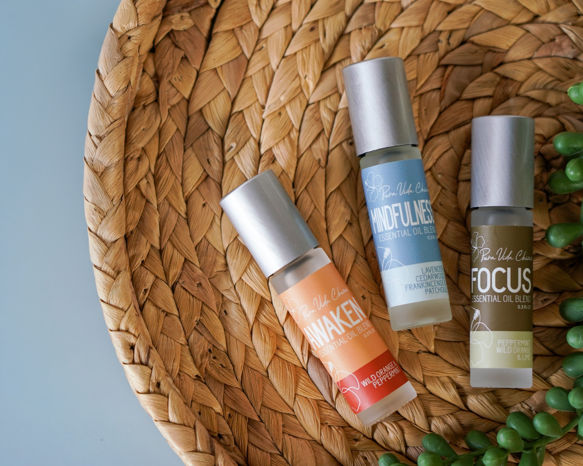 Grounding Aromatherapy Roller Set