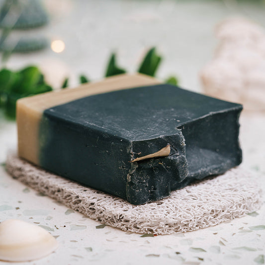 Organic Activated Charcoal and Bay Leaf Soap