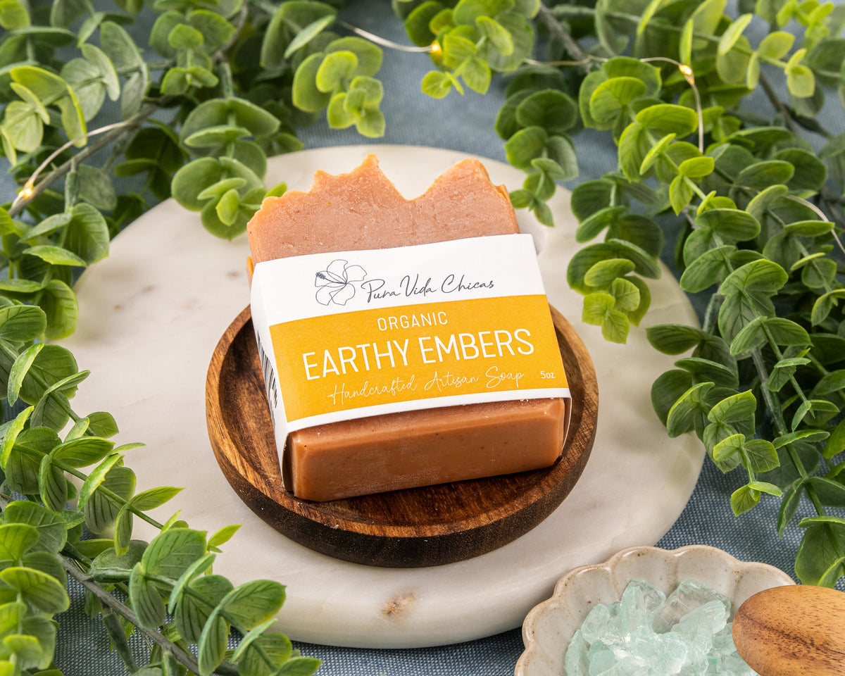 Organic Earthy Embers Soap