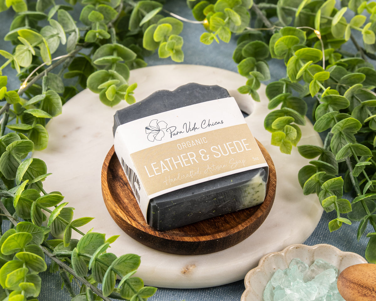 Organic Leather & Suede Soap