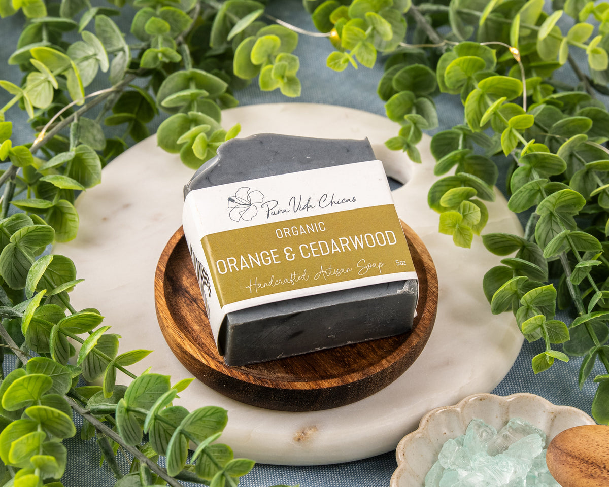 Organic Orange & Cedarwood Soap
