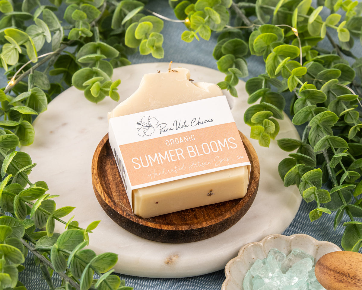 Organic Summer Blooms Soap
