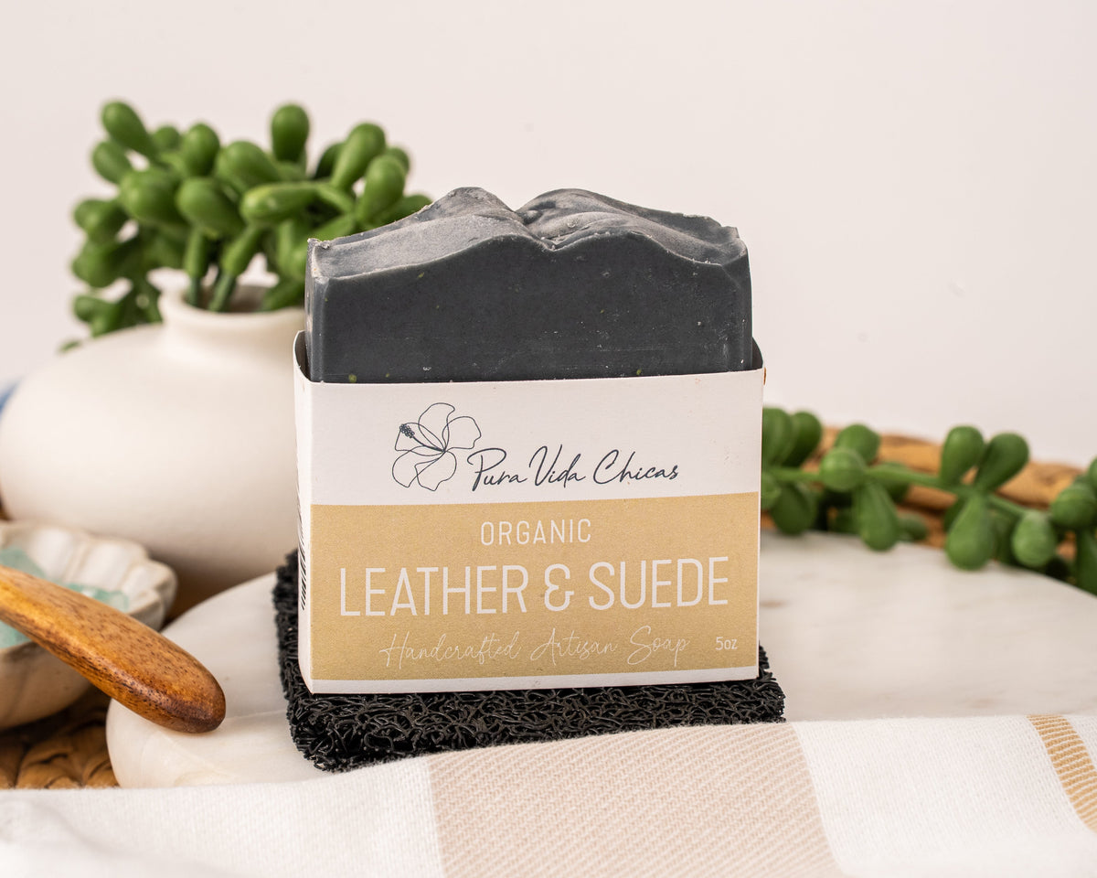 Organic Leather & Suede Soap