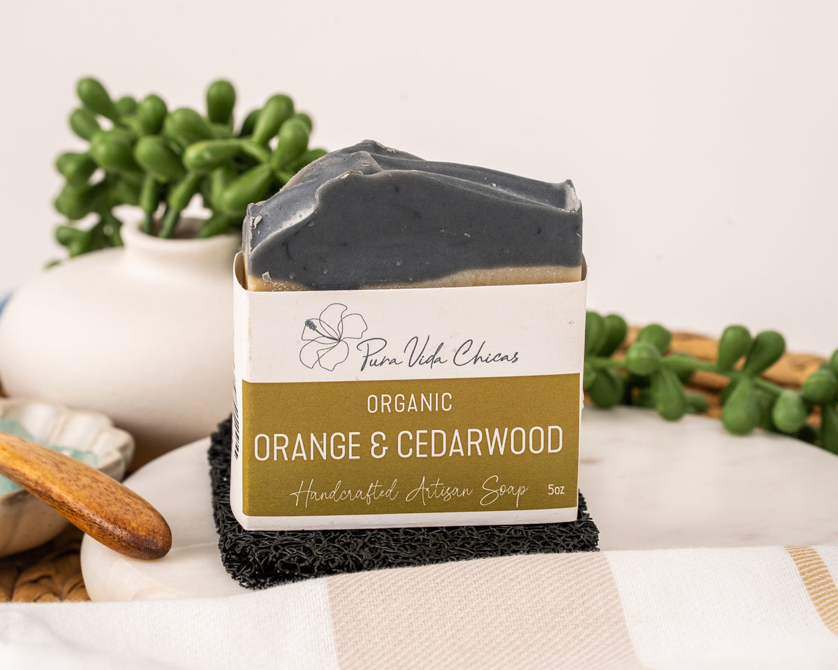 Organic Orange & Cedarwood Soap