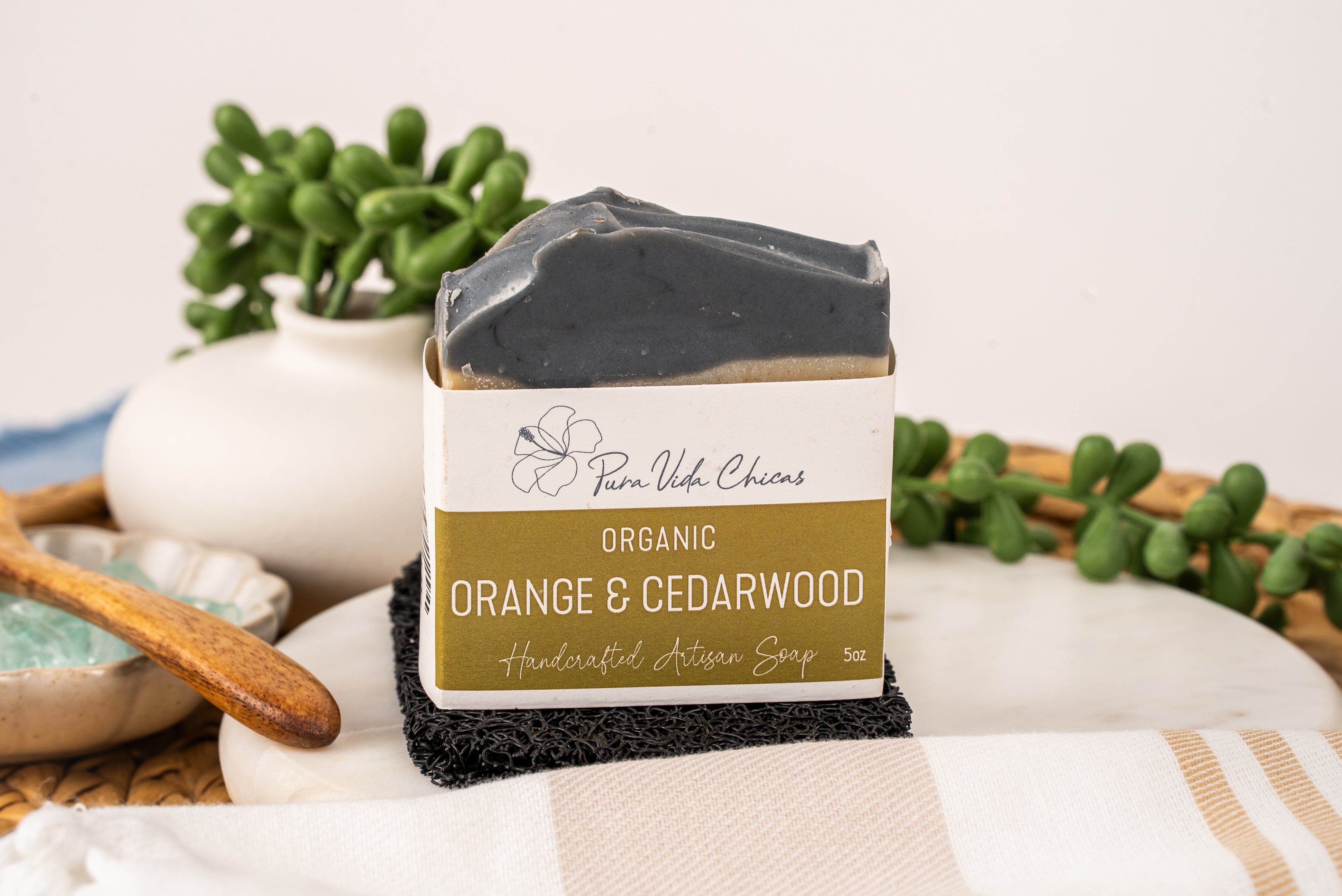 Organic Orange & Cedarwood Soap