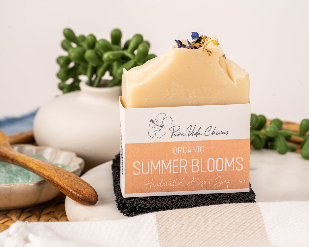 Organic Summer Blooms Soap