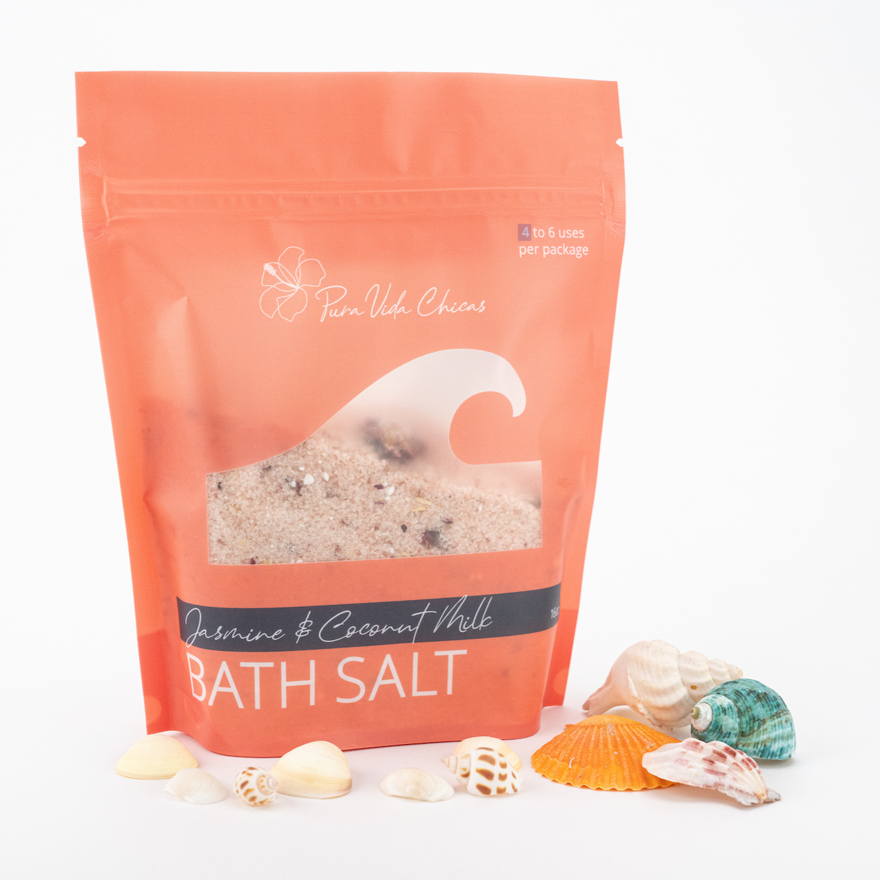 Jasmine Rose & Coconut Bath Salt